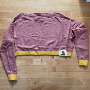 Free People Cropped Sweater